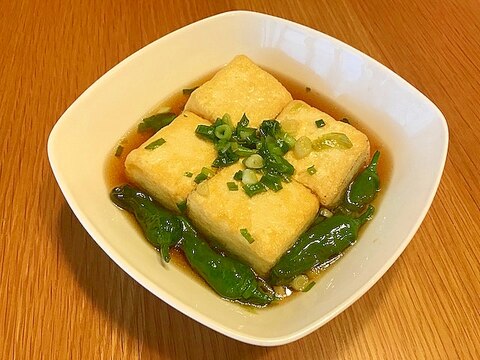 簡単揚げ出し豆腐